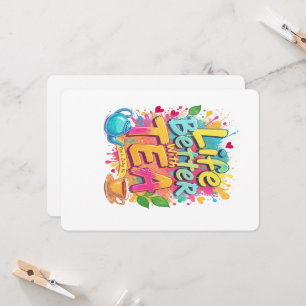 Invitation Commencez votre journée avec positivité ! ☕ Cette