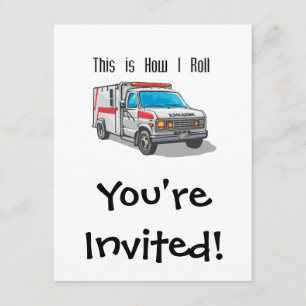 Invitation Comment je déplace l'ambulance