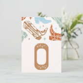 Invitation Comment l'Occident était une carte-bannière haute  (Debout devant)