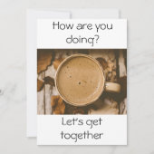 Invitation Comment vas-tu ? (Devant)