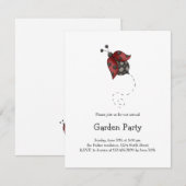 Invitation Comment votre jardin grandit-il? (Devant / Derrière)