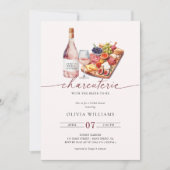 Invitation Commission Charcuterie & Fête des mariées Vin (Devant)