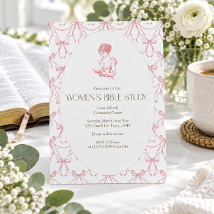 Invitation Communauté d'étude biblique pour femmes de l'églis