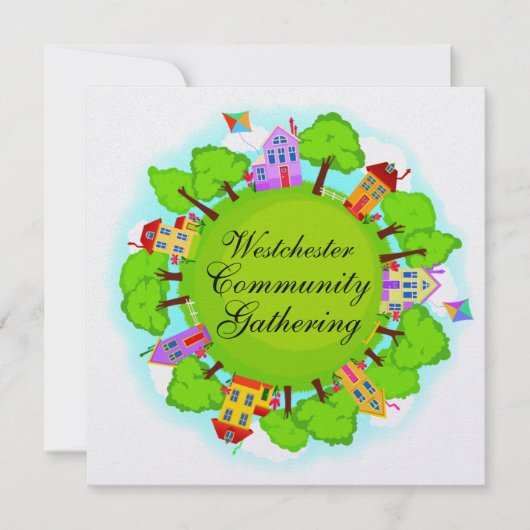 Invitation Communauté - Événement de voisinage - SRF (Devant)