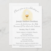 Invitation Communion catholique (Devant / Derrière)