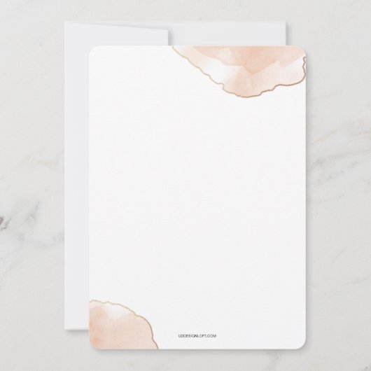 Invitation communion de Camryn (Dos)