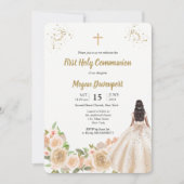 Invitation Communion de filles catholiques (Devant)