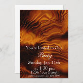 Invitation complète à la Flame Party 3 (Devant / Derrière)