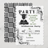 Invitation Complétez le diplôme   (Devant / Derrière)