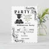 Invitation Complétez le diplôme   (Debout devant)