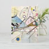 Invitation Composition 8 Wassily Kandinsky (Debout devant)
