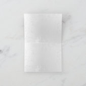 Invitation Composition des White and Blue Butterflies (Intérieur)