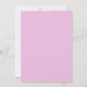 Invitation Composition florale aquarelle mariage (Dos)