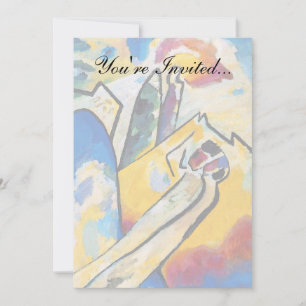 Invitation Composition Quatre de Wassily Kandinsky - Art Abst