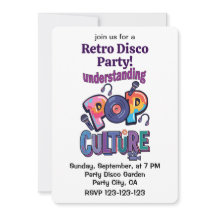 Compréhension de la culture populaire Fête disco d