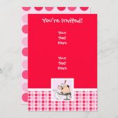 Invitation Comptable Cute (Devant / Derrière)