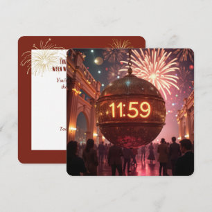 Invitation Compteur pour la fête du Nouvel An