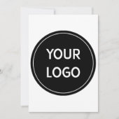 Invitation Concept de logo QR premium pour moderne (Devant)