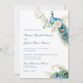 Invitation Concepteur de monogramme de blason de mariage à l' (Devant)