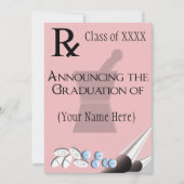 Invitation Conception 5 de protection de Rx d'invitations (Devant)