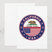 Invitation conception circulaire (Devant / Derrière)