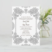 Invitation Conception complexe du Mariage indien (Debout devant)