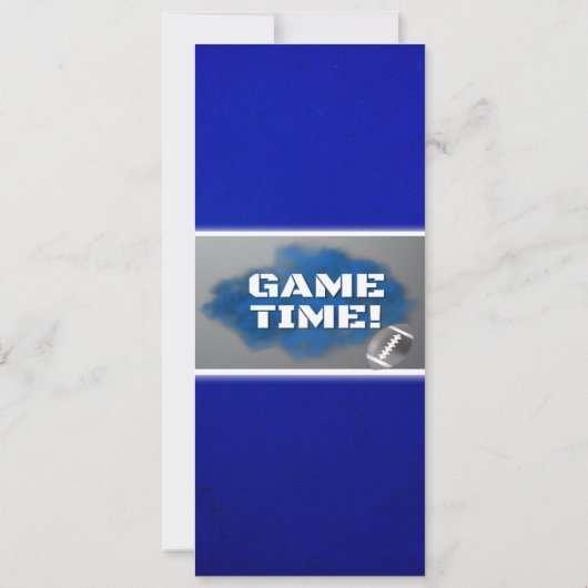 Invitation Conception de billets de football unique Invitatio (Dos)