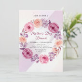 Invitation Conception de couronne florale pour le brunch de l (Debout devant)