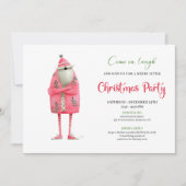 Invitation Conception de fête de vacances à l'aquarelle du Pè (Devant)