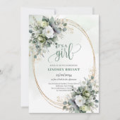 Invitation Conception de feuillage vert or C'est une invitati (Devant)