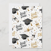 Invitation Conception de fin d'études bien faite (Dos)
