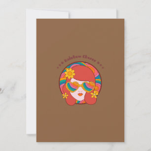 Invitation Conception de fleurs bohème Art floral coloré