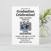 Invitation Conception de génie civil Construction d'ingénieur (Debout devant)