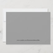 Invitation Conception de la partie de bachelorette CUTE (Dos)