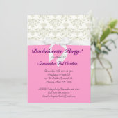 Invitation Conception de la partie de bachelorette CUTE (Debout devant)