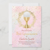 Invitation conception de la première communion (Devant)