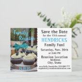 Invitation Conception de la réunion familiale (Debout devant)