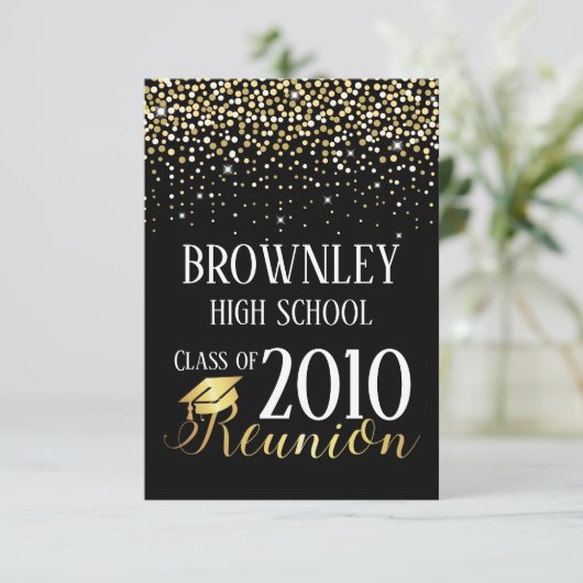 Invitation Conception de la réunion scolaire (Debout devant)