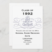 Invitation Conception de la réunion scolaire (Devant / Derrière)