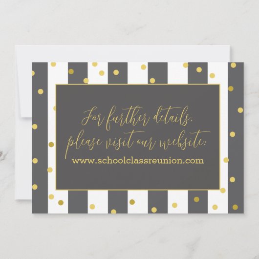 Invitation Conception de la réunion scolaire (Dos)