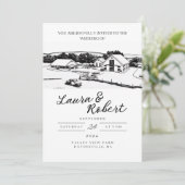 Invitation Conception de lieu personnalisé Valley View Farm M (Debout devant)