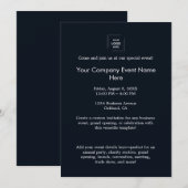 Invitation Conception de l'image de marque pour un événement (Devant / Derrière)