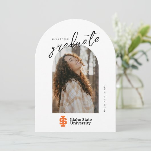 Invitation Conception de logo officiel de l'Université d'État (Debout devant)