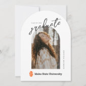 Invitation Conception de logo officiel de l'Université d'État (Devant)