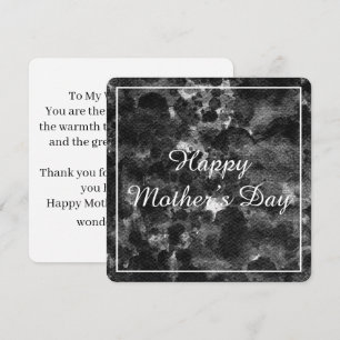 Invitation Conception de marbre noir abstrait grunge foncé