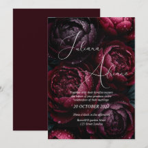 conception de mariage floral bordeaux mettant en v