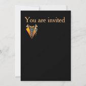 Invitation Conception de mariage Tuxedo- Steampunk (Dos)