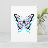 Invitation Conception de papillon de bogue (Debout devant)