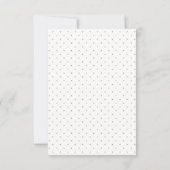 Invitation Conception de photo de baptême Taupe Blush doux (Dos)