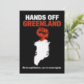 Invitation Conception de protestation de souveraineté du Groe (Debout devant)